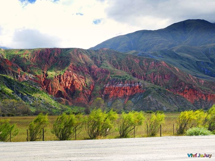 Volcán colores