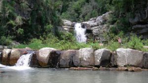 Cascada de las escaleras