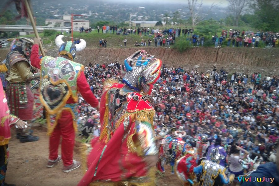 Simulacro Bajada de los Diablos Ciudad Cultural