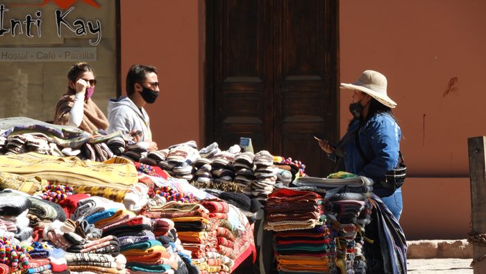 Turismo de invierno en Purmamarca