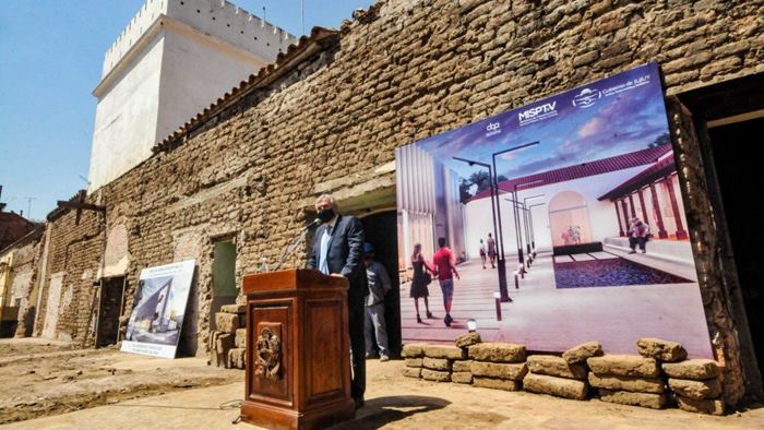 Inicio obra Cabildo de Jujuy