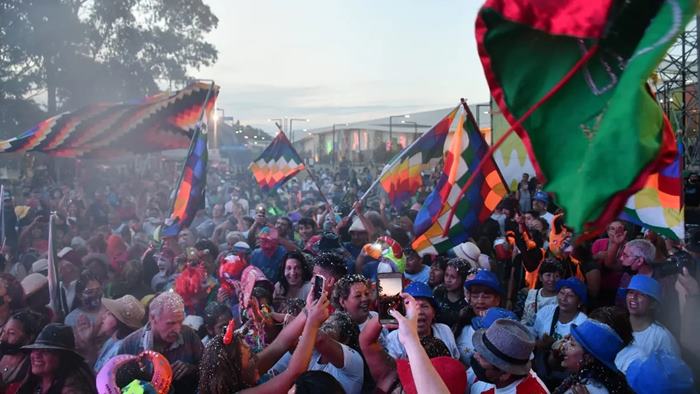 Carnaval jujeño en Tecnópoli