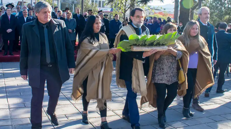 Entrega de Ofrenda Floral