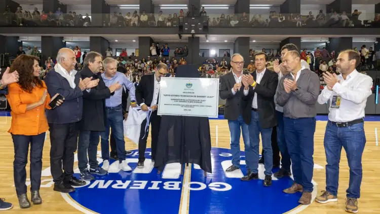 Reinauguración Estadio Federación de Basquet de Jujuy