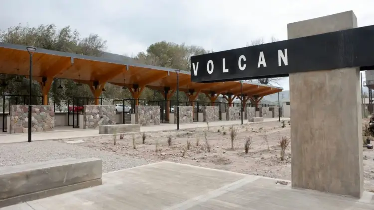 Estación de trenes de Volcan Jujuy