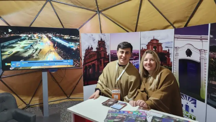 Muni stand festival del poncho