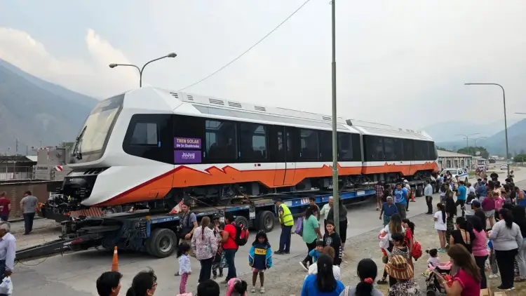 Tren solar de la quebrada