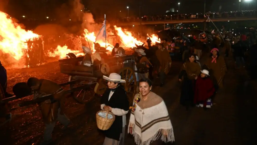 Marcha evocativa 2024
