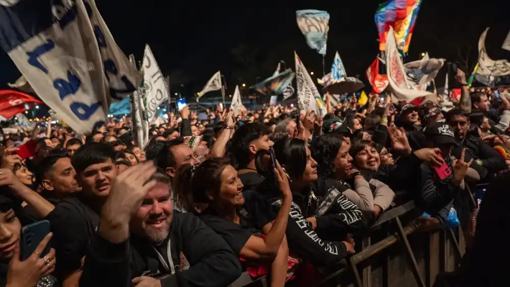 Recital de La Renga en Jujuy